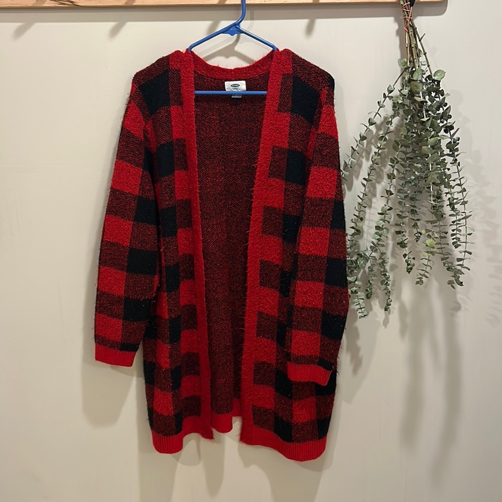 Old Navy Buffalo Print Duster